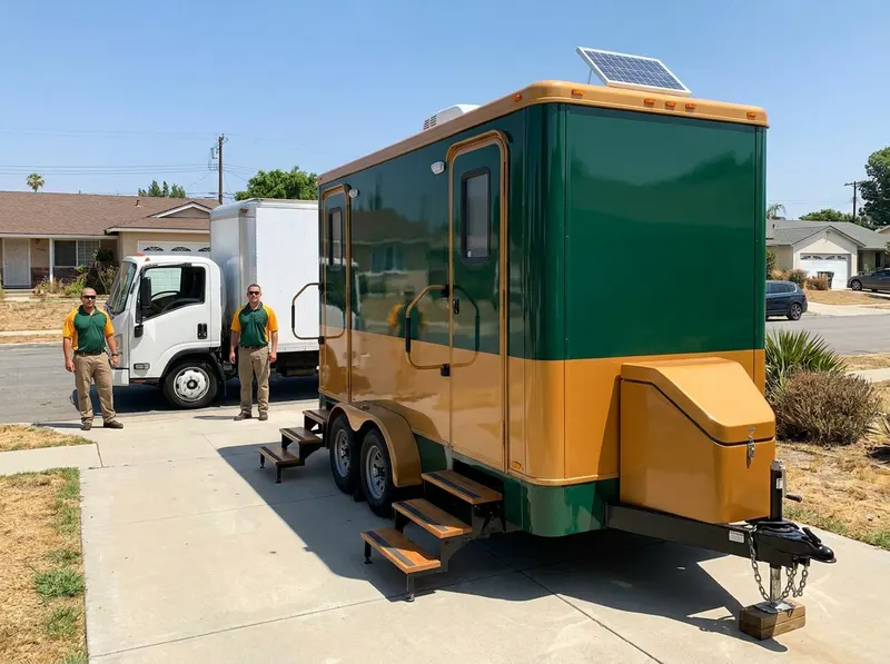Luxury Portable Restroom Trailers in Glendale, CA